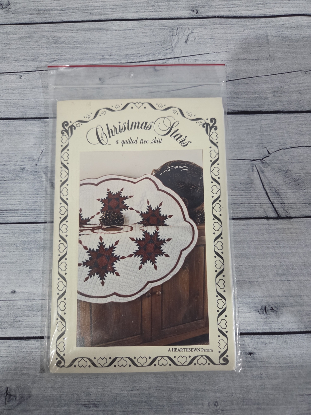 Christmas Stars Quilting Pattern Quilted Tree Skirt